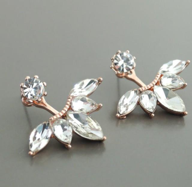 bridal ear jacket earrings
