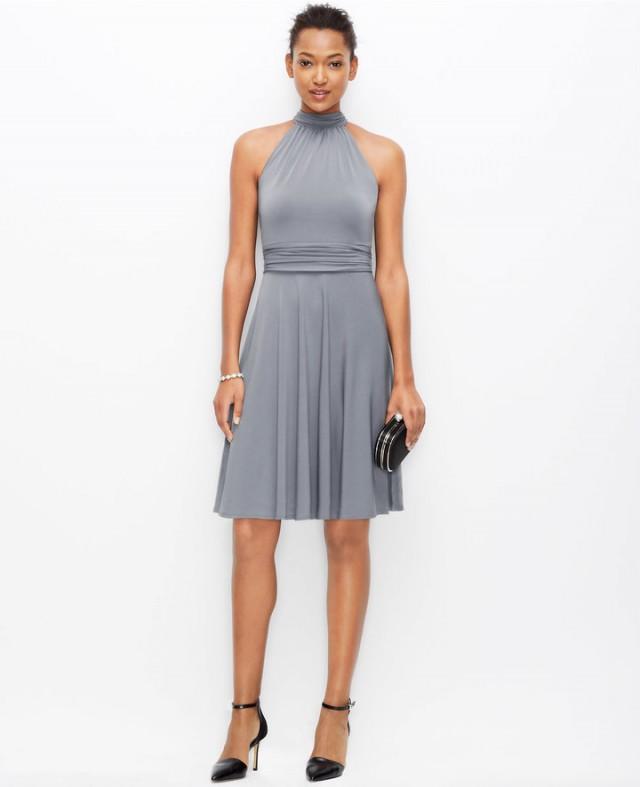 Satin Jersey Halter Dress 2326825 Weddbook