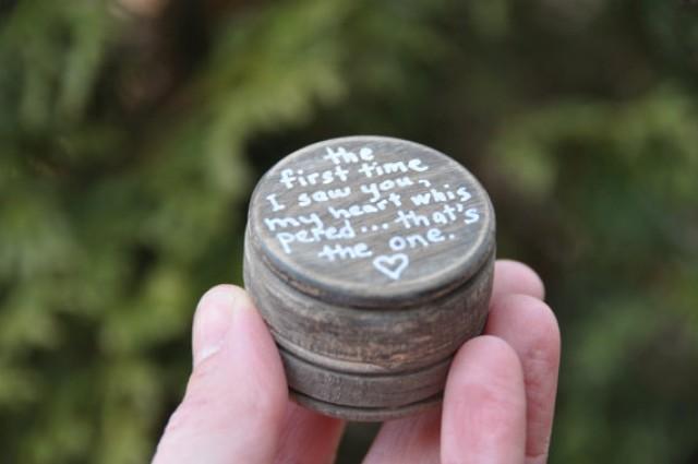 mini engagement ring box
