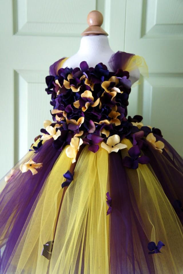 Yellow Dress With Purple Flowers 2024 www.lightgames.pro