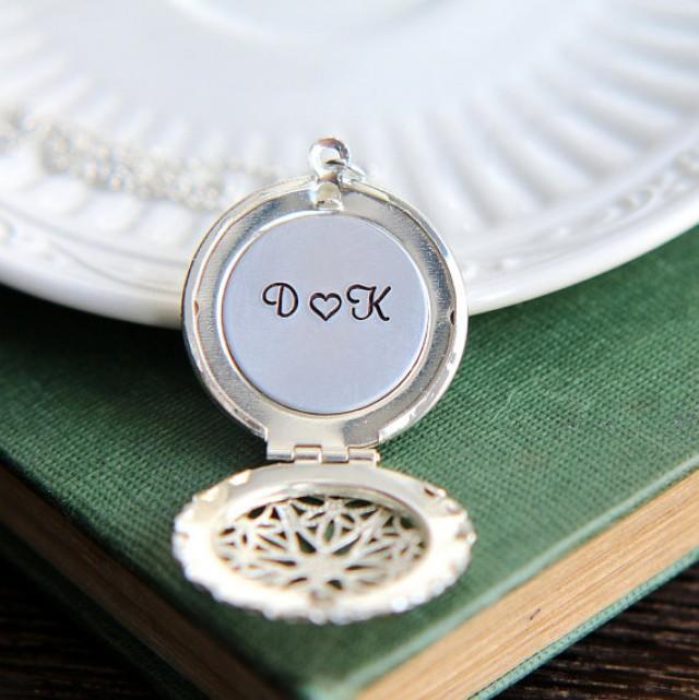 Personalized Locket, Locket Pendant, Personalized Locket Necklace