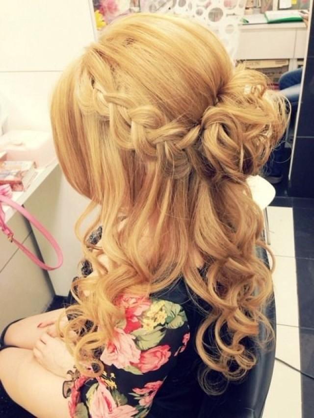 Hair Hair Half Up Half Down 2329810 Weddbook