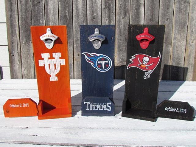 Beer Bottle Opener Groomsmen Gift Ideas Wall Mount Personalized Wedding Party Gift Etsy Dudes Easy Empty Tab Catcher Man Cave Garage Bar 2330027 Weddbook