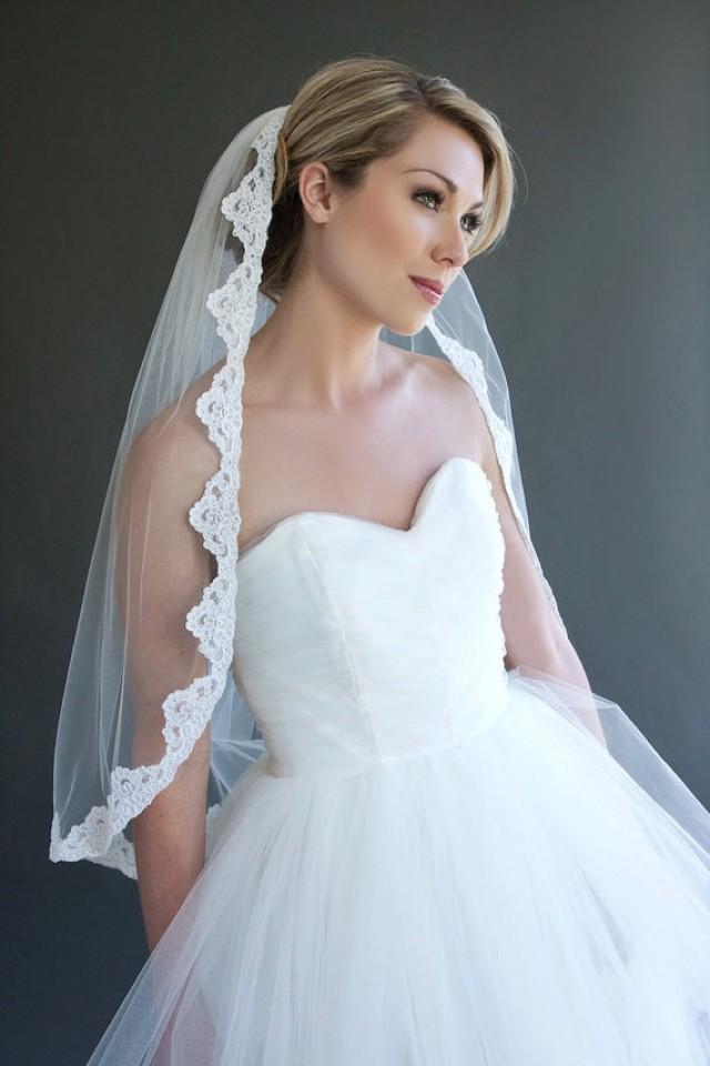 how to wear a veil for wedding