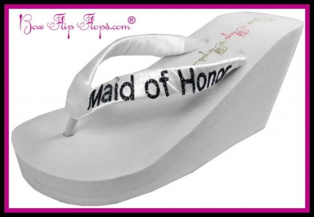 maid of honor flip flops