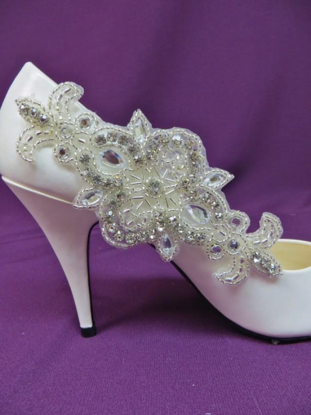 Bridal Shoe Clips Wedding Bridal Shoes Rhinestone Shoe Clips Crystal Shoe Accessory Wedding 4311