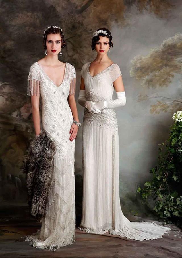 1920 Style Wedding Dress