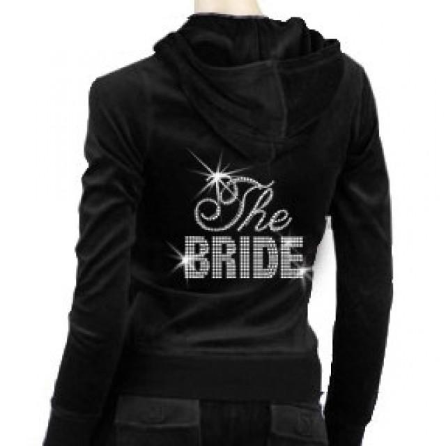 white bride tracksuit