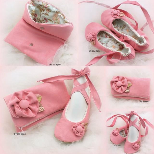 hot pink lace up flats