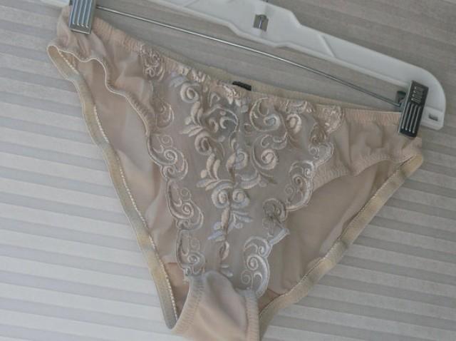 Lingerie Nude Sheer Panties Size Large 2337829 Weddbook