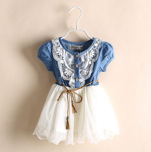 denim and lace wedding dresses