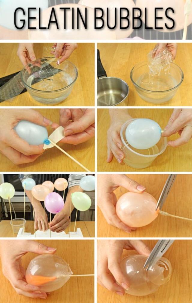 Cake How To Make Gelatin Bubbles 2338926 Weddbook