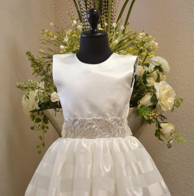 white gown for confirmation