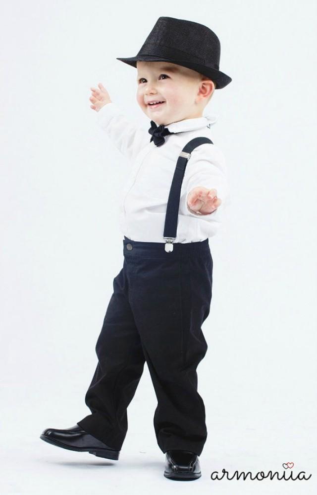 Child Fedora Black Fedora Toddler Fedora Baby Fedora Boy