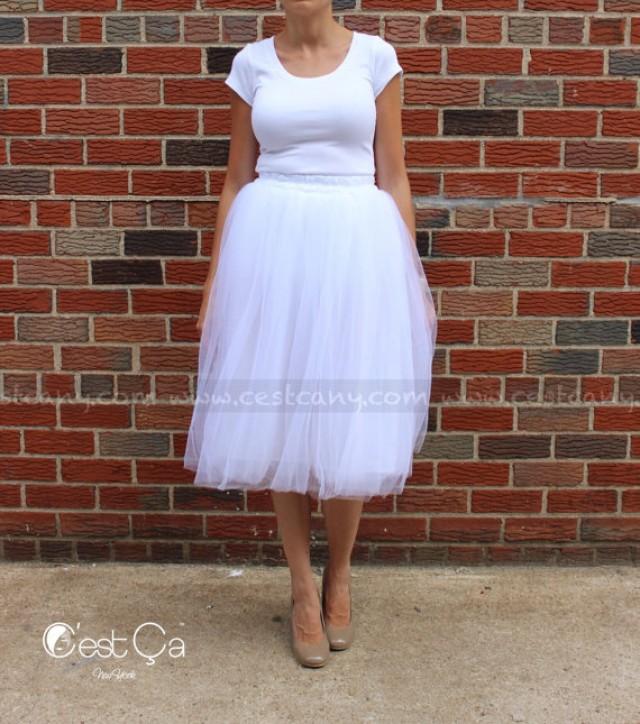white tutu skirt outfit