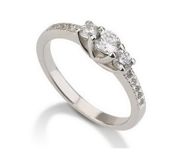 Engagement Promise Ring 925 Sterling Silver, Couples Ring ,Wedding Bands, Lovers Rings, Purity