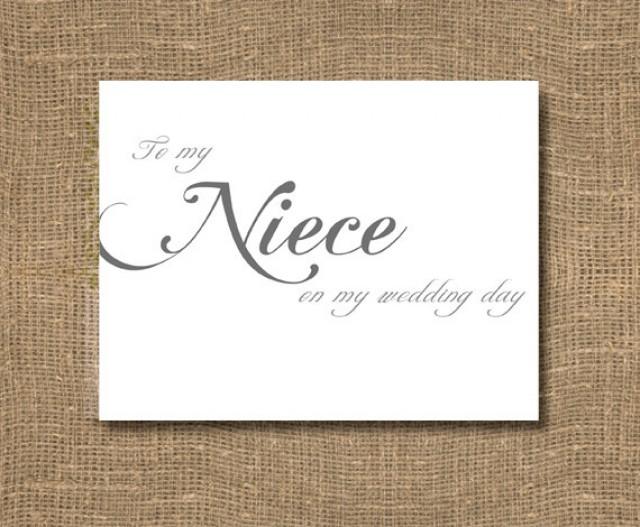 Invitation To My Niece On My Wedding Day Card 2343983 Weddbook