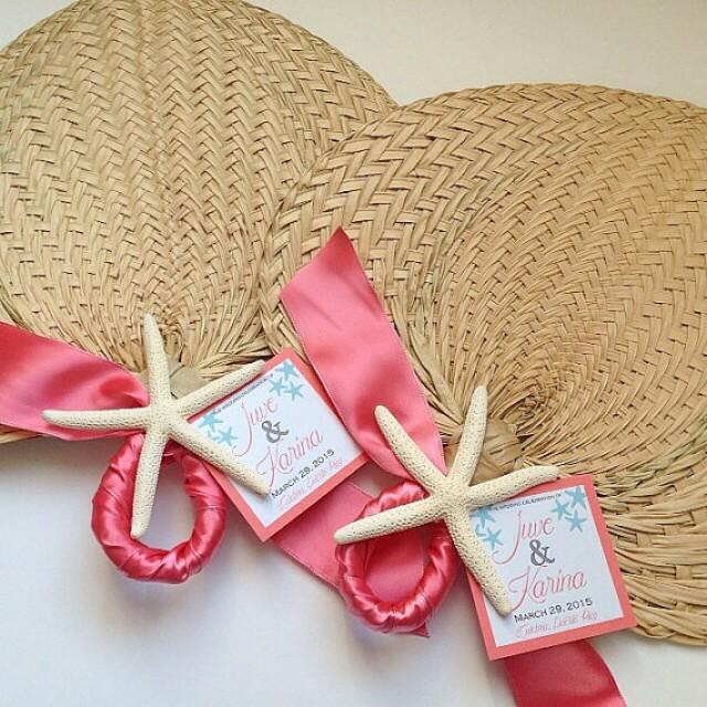 raffia hand fans