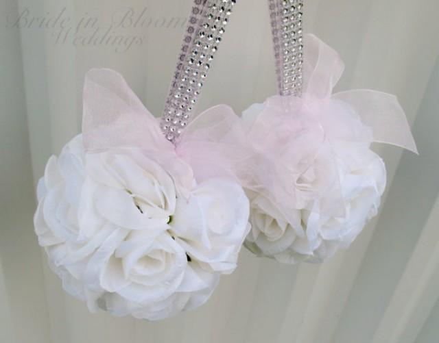 Wedding Flower Balls Flower Girl Pomander Wedding Decorations Ceremony