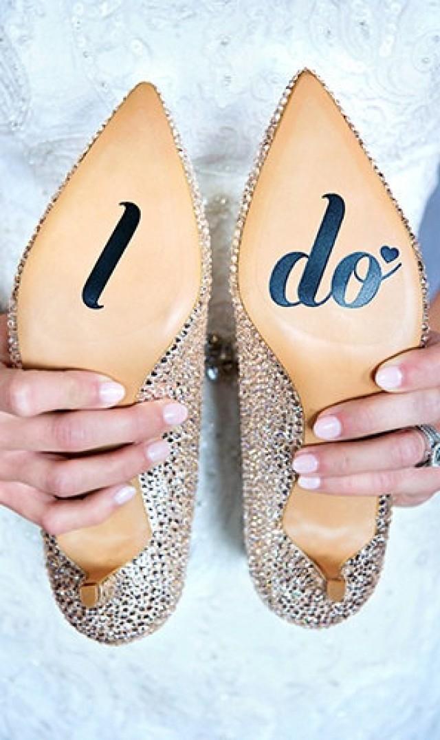 Accessories I Do Shoe Sticker Wedding Vinyl Decal 2346399 Weddbook 2426