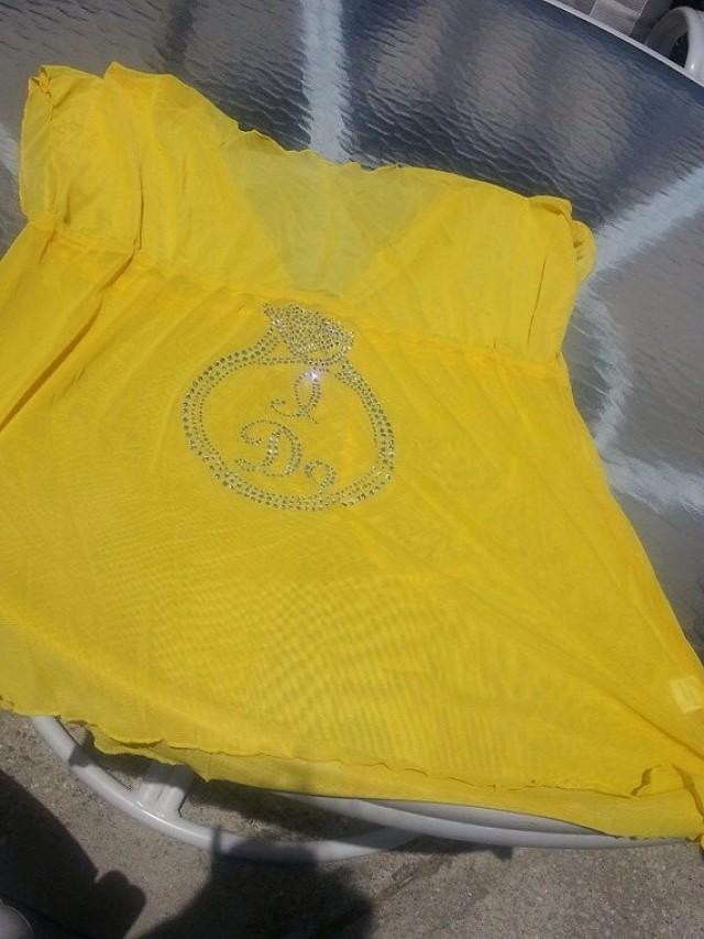 I DO Bikini Coverup, Bathing Suit Coverup Rhinestones Honeymoon/wedding