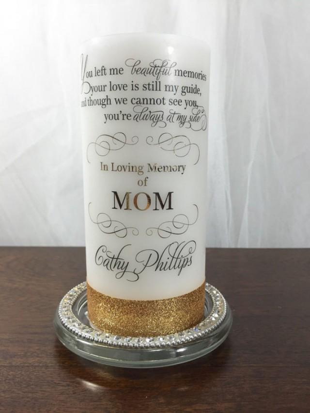 Personalized Wedding Memorial Candles 