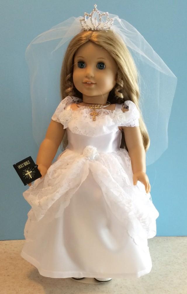 american girl first communion dress