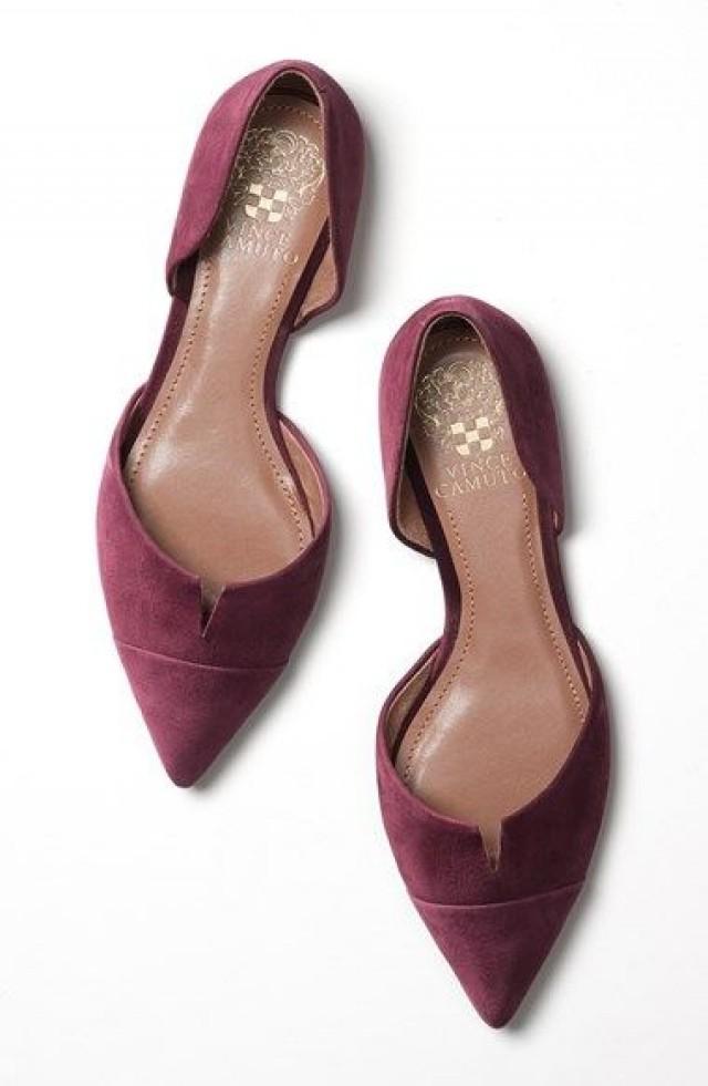 vince pointed toe flats