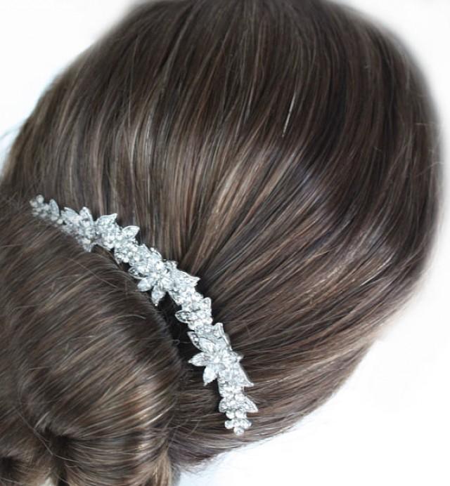 Wedding Hair Comb, Bridal Hair Accessories, Wedding Rhinestone Hair