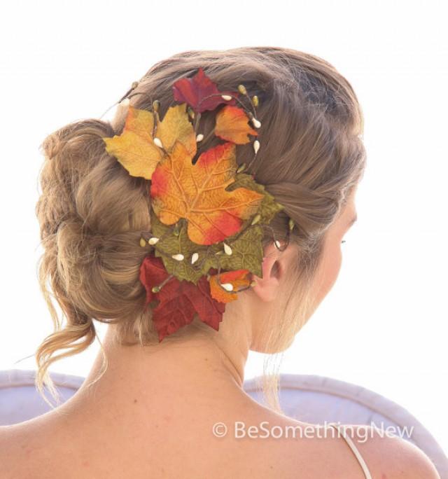 leaf hair accessories
