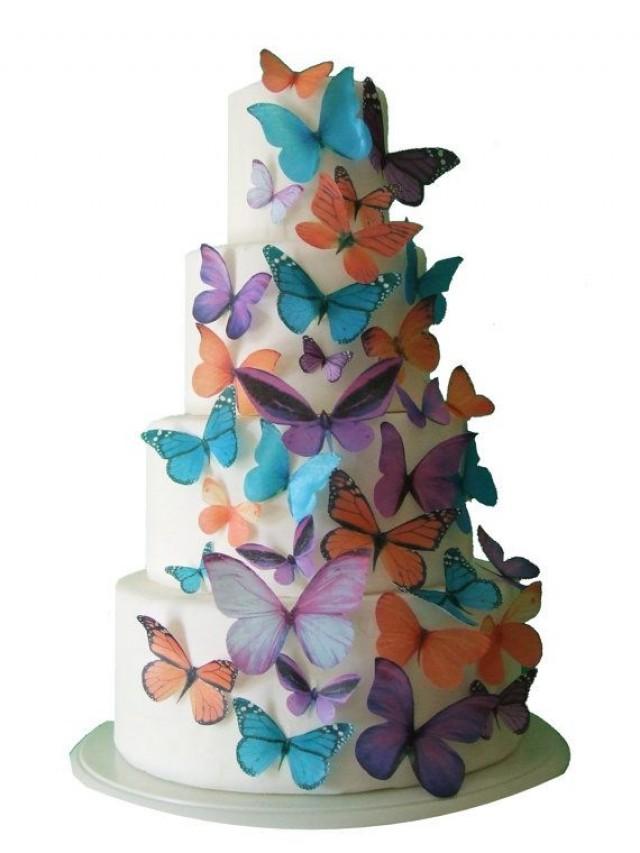 CAKE TOPPER SALE Cupcake Edible Butterfly Cake Toppers Maddison