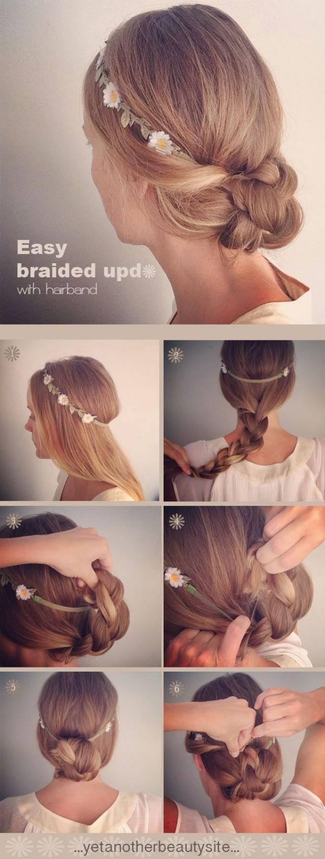 20 DIY Wedding Hairstyles With Tutorials To Try On Your Own 2357396