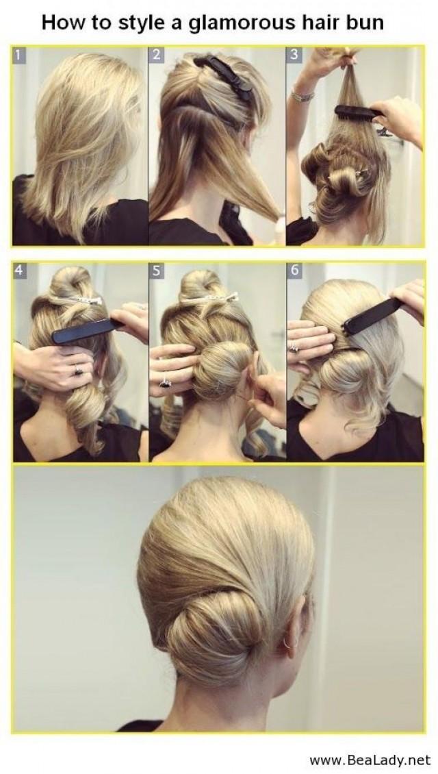 Hair Cute And Easy Updo Hairstyle Tutorials 2359349 Weddbook