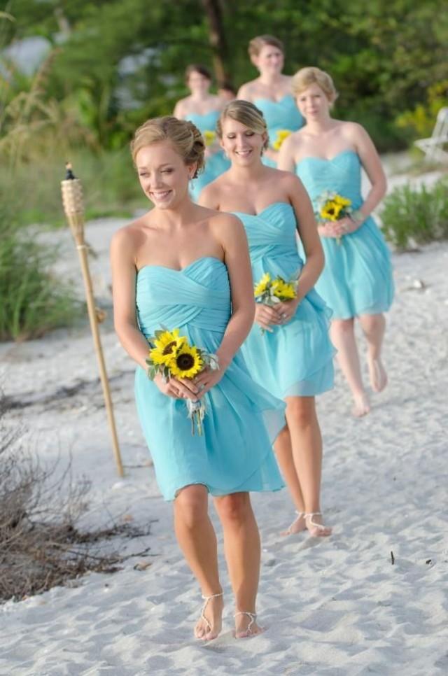 light blue summer dress for wedding