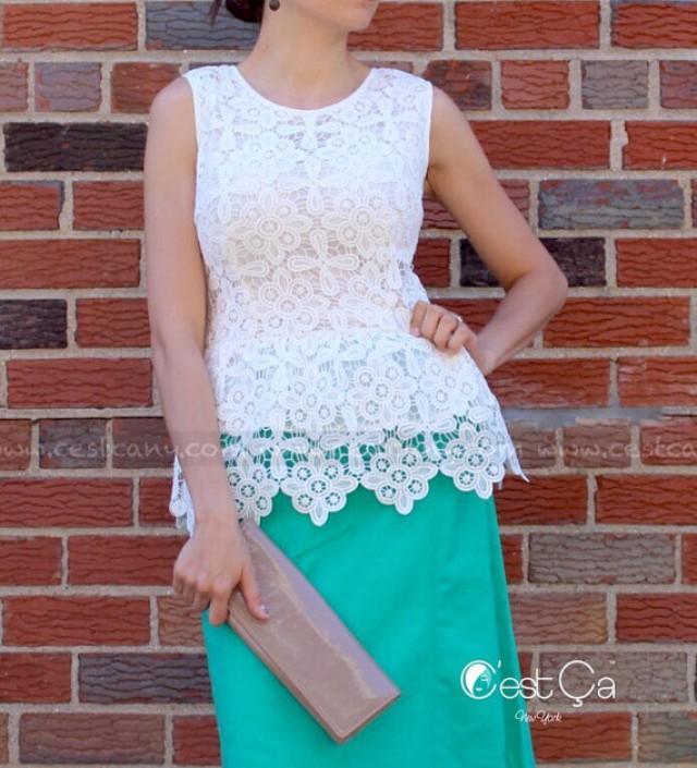 peplum tops for weddings