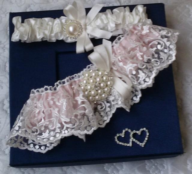 Wedding Leg Garter, Wedding Garters ,Garter, Bridal Garter Set ,İvory