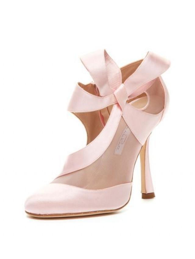 Pink Wedding Shoes By Oscar De La Renta My Wedding Ideas