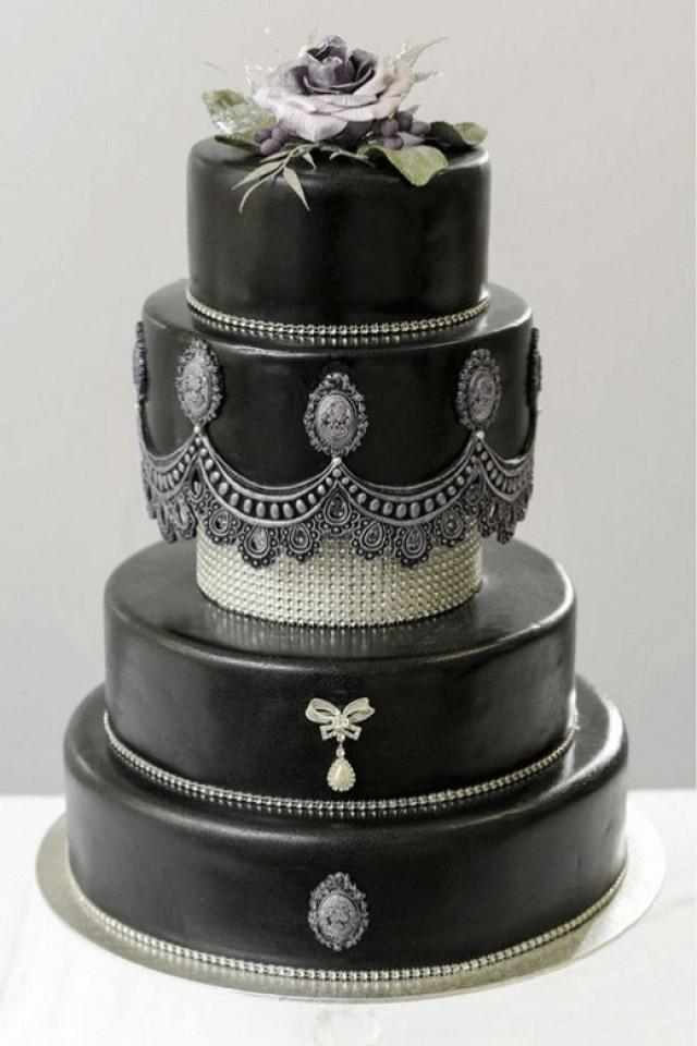 Wedding Theme Gothic Wedding Cakes Inked Magazine