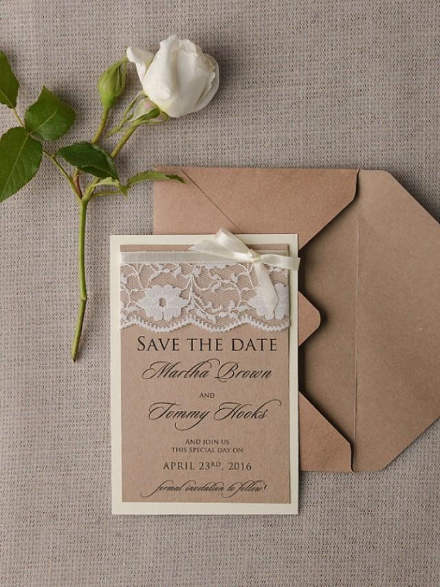 Save The Date Cards 20 Rustic Lace Save The Date Eco Save The Date save-the-date-cards-20-rustic-lace-save-the-date-eco-save-the-date