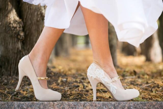 ivory mary jane wedding shoes