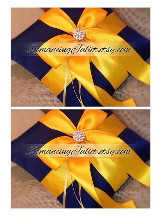 Romantic Satin Elite Ring Bearer Pillow You Choose The Colors