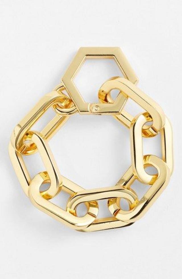 Jewelry Tory Burch 'Heidi' Chunky Link Bracelet 2374806 Weddbook