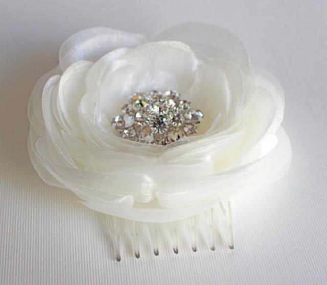 Ivory Wedding Hair Flower/bridal Hair Flower wedding Hair Accessories
