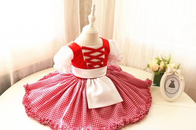 baby girl little red riding hood costume