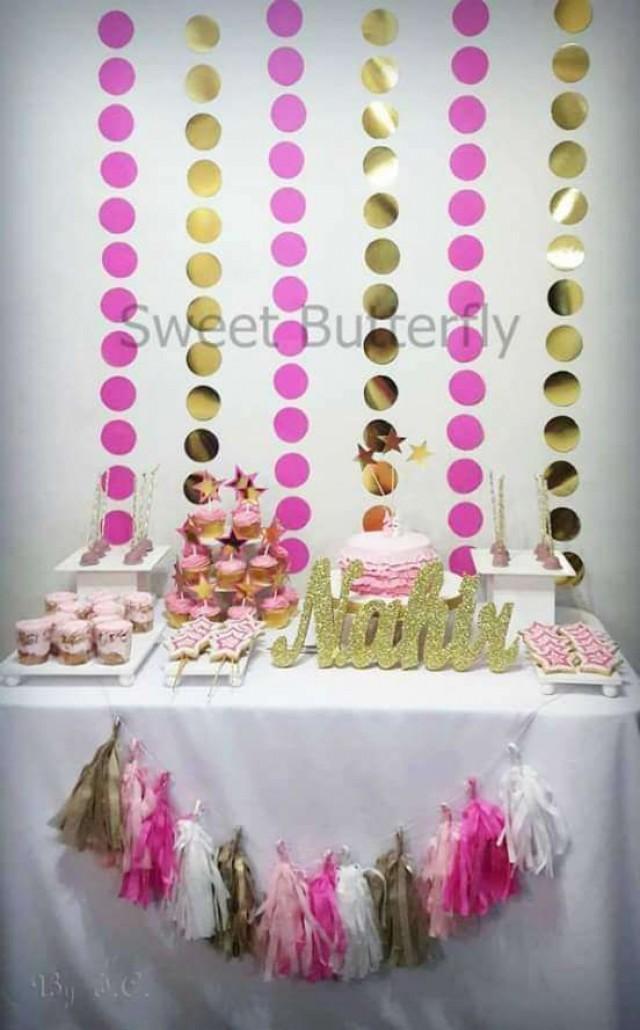 Wedding Theme Pink Gold Birthday Party Ideas 2376064 Weddbook