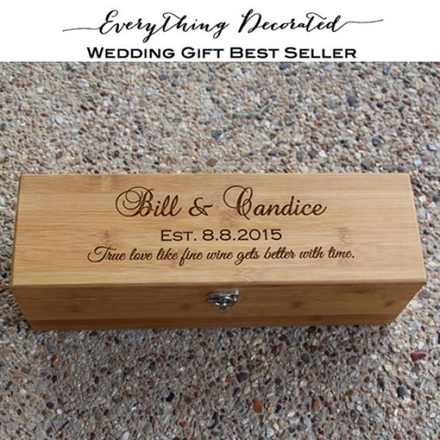 Wine Box Personalized, Ceremony Wine Box, Ceremony Centerpiece, Wedding