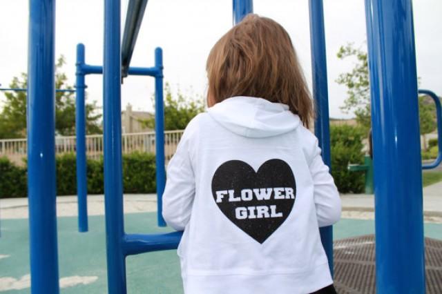 flower girl sweater