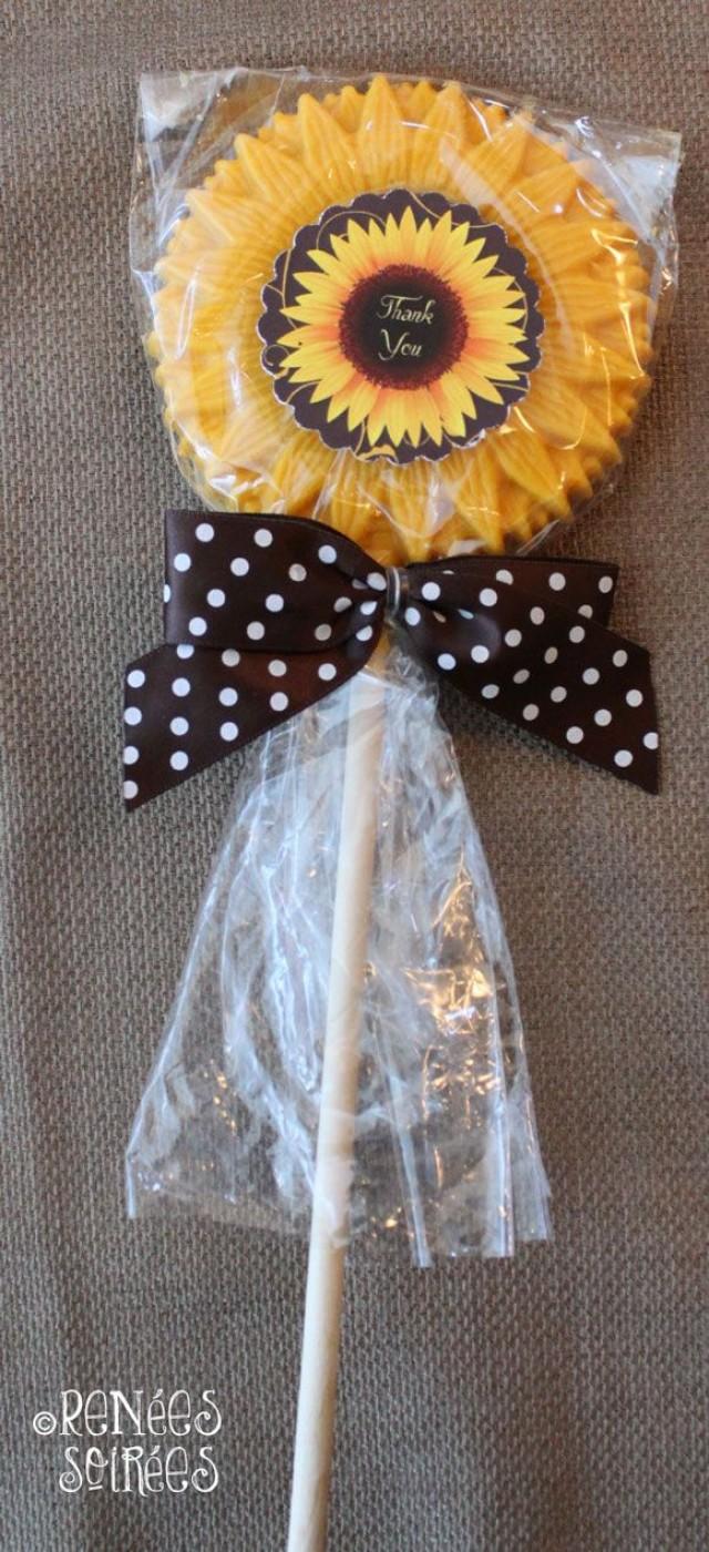 Food & Favor Sunflowers & Burlap Ideas 2379762 Weddbook
