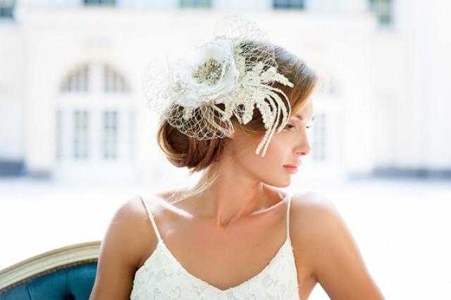 bridal fascinator