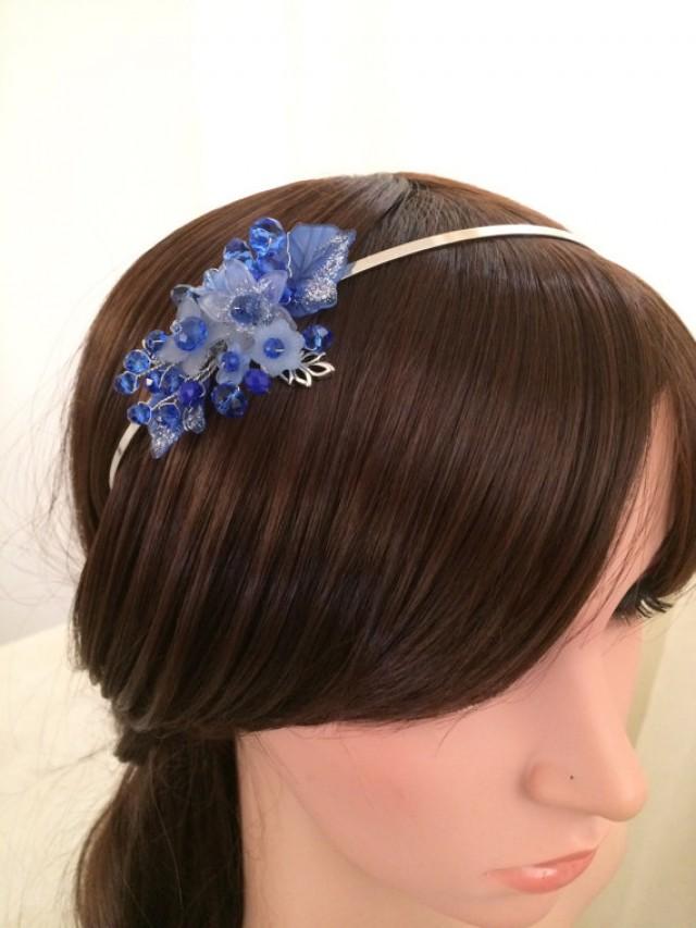 wire flower headband